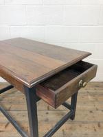 Antique Oak Side Table with Drawer (3 of 11) Antique Oak Side Table with Drawer (3 of 11)