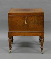 Late Regency Flame Mahogany Cellarette (3 of 6) Late Regency Flame Mahogany Cellarette (3 of 6)