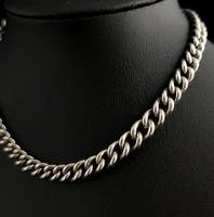 Vintage Art Deco Sterling Silver Albert Chain, Watch Chain (9 of 10) Vintage Art Deco Sterling Silver Albert Chain, Watch Chain (9 of 10)