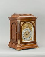 Fine Quality Burr Walnut Bracket / Mantel Clock By Lenzkirch (2 of 11) Fine Quality Burr Walnut Bracket / Mantel Clock By Lenzkirch (2 of 11)