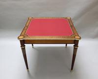 French Louis XVI Style Marquetry Card Occasional Table (4 of 13) French Louis XVI Style Marquetry Card Occasional Table (4 of 13)