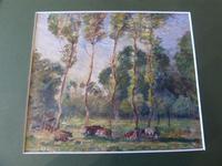 Ascribed To / Circle of Camille Pissarro ,Watercolour "Rural Scene in Eragny "? (4 of 8) Ascribed To / Circle of Camille Pissarro ,Watercolour "Rural Scene in Eragny "? (4 of 8)