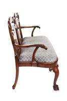 Fine Georgian Revival Walnut Chair back Settee, with carved Eagle head c.1900 (2 of 7) Fine Georgian Revival Walnut Chair back Settee, with carved Eagle head c.1900 (2 of 7)