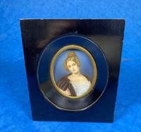 1920s Signed Ebonised Painted Miniature Frame (5 of 10) 1920s Signed Ebonised Painted Miniature Frame (5 of 10)