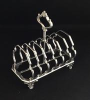 Victorian Silver Plated Seven Bar Toast Rack (3 of 5) Victorian Silver Plated Seven Bar Toast Rack (3 of 5)