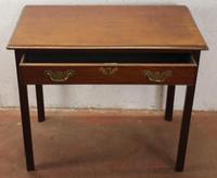 1880's Mahogany Side Table with Drawer (2 of 4) 1880's Mahogany Side Table with Drawer (2 of 4)