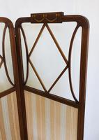 Edwardian Inlaid Mahogany Screen (7 of 13) Edwardian Inlaid Mahogany Screen (7 of 13)