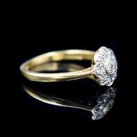 Vintage Diamond Cluster Flower Daisy 18ct 18K Yellow Gold Ring (3 of 10) Vintage Diamond Cluster Flower Daisy 18ct 18K Yellow Gold Ring (3 of 10)
