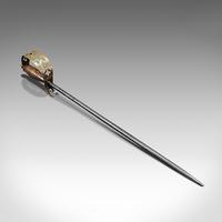 Antique Sword Poker, English, Oak, Brass, Steel, Fireside Tool, Edwardian, 1910 (2 of 12) Antique Sword Poker, English, Oak, Brass, Steel, Fireside Tool, Edwardian, 1910 (2 of 12)