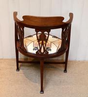 Mahogany Art Nouveau Corner Chair (2 of 10) Mahogany Art Nouveau Corner Chair (2 of 10)