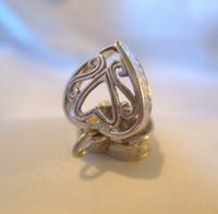 Vintage Silver Engagement Ring Heart Opening Charm 1960s For Ladies Bracelet (10 of 11) Vintage Silver Engagement Ring Heart Opening Charm 1960s For Ladies Bracelet (10 of 11)