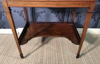 Edwardian Inlaid Mahogany Desk (14 of 21) Edwardian Inlaid Mahogany Desk (14 of 21)
