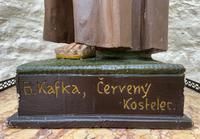 Exceptional Early 1900's Signed 39'' Carved Sculpture Statue St Anthony & Jesus (18 of 18) Exceptional Early 1900's Signed 39'' Carved Sculpture Statue St Anthony & Jesus (18 of 18)