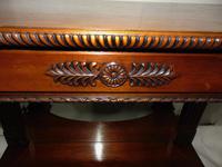 Empire Style Carved Mahogany Console Table (4 of 11) Empire Style Carved Mahogany Console Table (4 of 11)