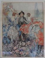 Vintage Original Watercolour - poss. Book Illustration - Yvonne Hind (4 of 8) Vintage Original Watercolour - poss. Book Illustration - Yvonne Hind (4 of 8)