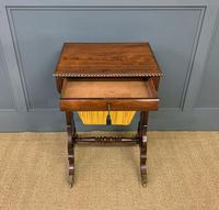 Regency Period Rosewood Work Table (4 of 15) Regency Period Rosewood Work Table (4 of 15)