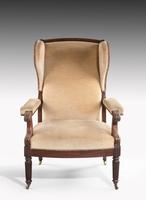 George III Period Mahogany Gentleman's Chair with Detachable Wings (7 of 8) George III Period Mahogany Gentleman's Chair with Detachable Wings (7 of 8)