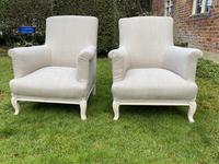 Pair of Large French Armchairs (4 of 7) Pair of Large French Armchairs (4 of 7)