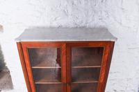 Marble Top Walnut French Glazed Vitreen (3 of 5) Marble Top Walnut French Glazed Vitreen (3 of 5)