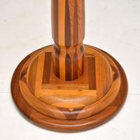 Vintage Inlaid Fruitwood Plant Stand / Jardinière Table (4 of 9) Vintage Inlaid Fruitwood Plant Stand / Jardinière Table (4 of 9)