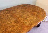 Antique Burr Walnut Extending Dining Table Eight Seater (12 of 14) Antique Burr Walnut Extending Dining Table Eight Seater (12 of 14)
