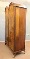 Burr Walnut Dome Top Double Hanging Wardrobe (2 of 9) Burr Walnut Dome Top Double Hanging Wardrobe (2 of 9)