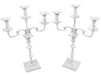 Antique Sterling Silver Candelabra (1 of 18)