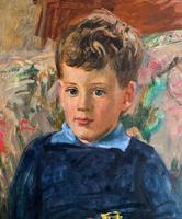 'Boy with Toy' Thomas Sherwood La Fontaine Superb Oil Portrait Painting (3 of 13) 'Boy with Toy' Thomas Sherwood La Fontaine Superb Oil Portrait Painting (3 of 13)