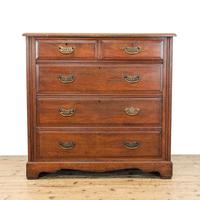 Antique Edwardian Mahogany Chest of Drawers