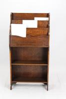 Edwardian Oak Display Stand / Open Bookcase (3 of 13) Edwardian Oak Display Stand / Open Bookcase (3 of 13)