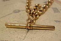 Victorian Pocket Watch Chain 1890s Antique 18ct Rose Rolled Gold Albert With T Bar (9 of 10) Victorian Pocket Watch Chain 1890s Antique 18ct Rose Rolled Gold Albert With T Bar (9 of 10)