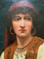 Fine Original 19th Century Antique Portrait Oil Painting of a Stunning Young Gypsy Girl (8 of 11) Fine Original 19th Century Antique Portrait Oil Painting of a Stunning Young Gypsy Girl (8 of 11)