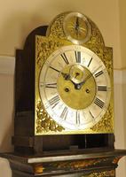 Windmills Green Lacquer Chinoiserie Longcase Grandfather Clock (6 of 10) Windmills Green Lacquer Chinoiserie Longcase Grandfather Clock (6 of 10)