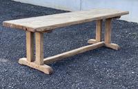 Large French Rustic Bleached Oak Farmhouse Dining Table (26 of 36) Large French Rustic Bleached Oak Farmhouse Dining Table (26 of 36)