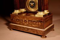 A Very Stylish Charles X Rosewood/Palisandre Inlaid With Lemon Wood and Ormolu Portico Clock Circa: 1830 (15 of 15) A Very Stylish Charles X Rosewood/Palisandre Inlaid With Lemon Wood and Ormolu Portico Clock Circa: 1830 (15 of 15)