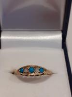 Gold Turquoise Ring (2 of 5)