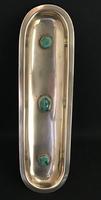 Aesthetic Movement Brass & Green Agate Pen Tray (2 of 5) Aesthetic Movement Brass & Green Agate Pen Tray (2 of 5)