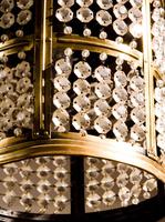Circular Brass Lantern with Glass Beaded Decoration (2 of 4) Circular Brass Lantern with Glass Beaded Decoration (2 of 4)
