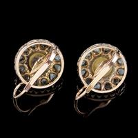 Antique Victorian Rose Cut Diamond Natural Pearl Earrings 3.60ct of Diamond 18ct Gold c.1880 (5 of 7) Antique Victorian Rose Cut Diamond Natural Pearl Earrings 3.60ct of Diamond 18ct Gold c.1880 (5 of 7)