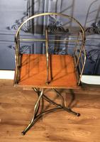 Victorian Brass & Oak Revolving Bookcase (2 of 9) Victorian Brass & Oak Revolving Bookcase (2 of 9)