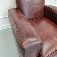 Pair of French Art Deco Club Armchairs c.1930 (2 of 7) Pair of French Art Deco Club Armchairs c.1930 (2 of 7)