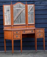 Exceptional Quality Edwardian Satinwood Dressing Table with Mirrors c.1901 (11 of 14) Exceptional Quality Edwardian Satinwood Dressing Table with Mirrors c.1901 (11 of 14)