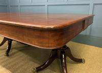 George IV Mahogany Twin Pillar Dining Table (11 of 15) George IV Mahogany Twin Pillar Dining Table (11 of 15)