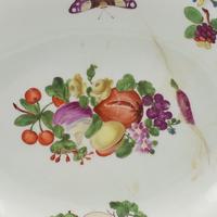 Chelsea Porcelain Feather Edged Large Oval Fruit Dish Gold Anchor (10 of 10) Chelsea Porcelain Feather Edged Large Oval Fruit Dish Gold Anchor (10 of 10)
