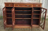 Wonderful Edwardian Inlaid Mahogany Four Door Breakfront Bookcase by Maple & co (2 of 14) Wonderful Edwardian Inlaid Mahogany Four Door Breakfront Bookcase by Maple & co (2 of 14)