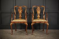 Pair of Chinoiserie Japanned Armchairs (11 of 16) Pair of Chinoiserie Japanned Armchairs (11 of 16)