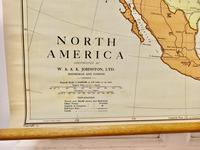Large University Chart “Physical Map of North America” by Bacon (2 of 5) Large University Chart “Physical Map of North America” by Bacon (2 of 5)