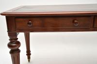 Antique William IV Mahogany Leather Top Writing Table / Desk (8 of 12) Antique William IV Mahogany Leather Top Writing Table / Desk (8 of 12)