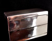 Antique Silver Cigarette Box, Heavy, Edwardian (2 of 13) Antique Silver Cigarette Box, Heavy, Edwardian (2 of 13)