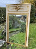 French Painted & Gilded Trumeau Mirror (4 of 6) French Painted & Gilded Trumeau Mirror (4 of 6)